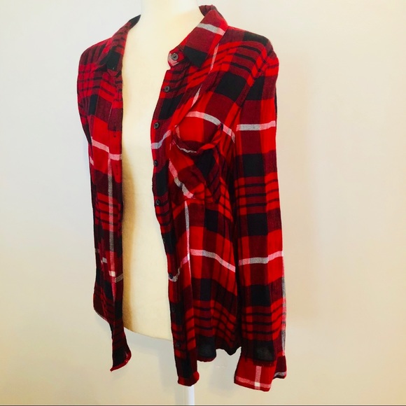 Rue21 Tops - Woman’s Red Flannel